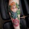 Traditional-Poison-Ivy-With-Rose-Tattoo-Design-For-Leg.jpg