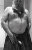 IMG_0392 - towel dick poking out - B&W.JPG